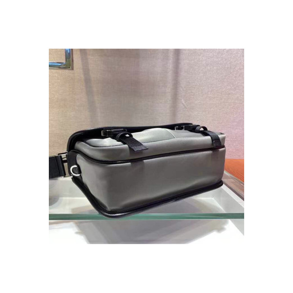 Prada, Unisex Bag, Grey