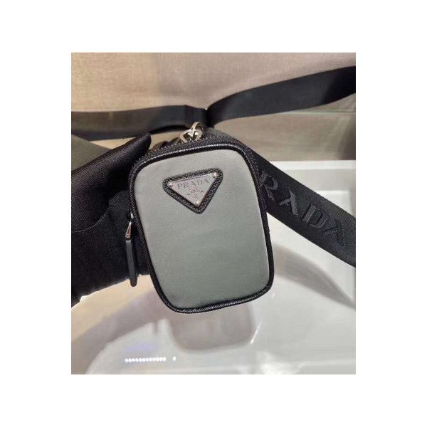 Prada, Unisex Bag, Grey