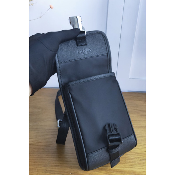 Prada, Unisex Bag, Black