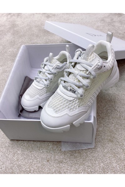 Christian Dior, D-Connect,  Women's Sneaker, White