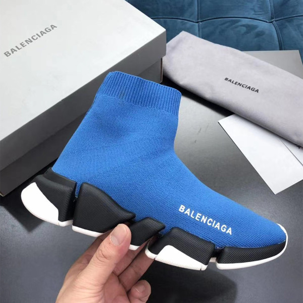 Balenciaga, Speed Trainer, Men's Sneaker, Blue