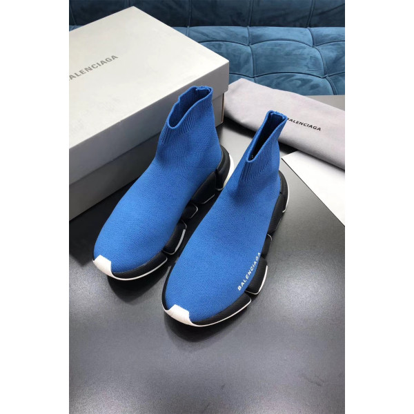 Balenciaga, Speed Trainer, Men's Sneaker, Blue