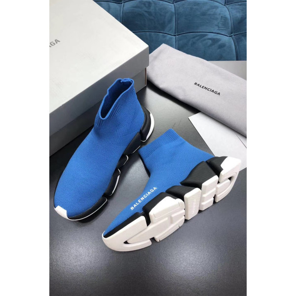 Balenciaga, Speed Trainer, Men's Sneaker, Blue