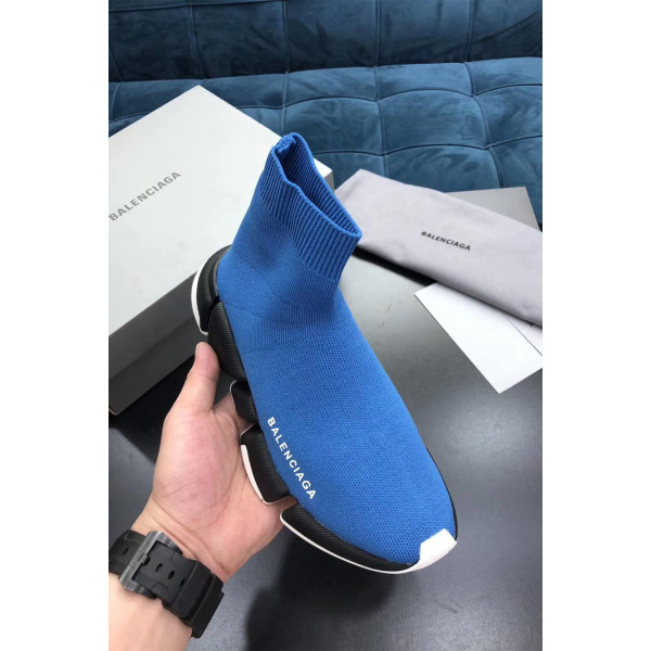 Balenciaga, Speed Trainer, Men's Sneaker, Blue