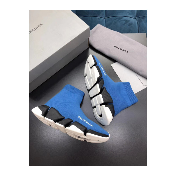 Balenciaga, Speed Trainer, Men's Sneaker, Blue