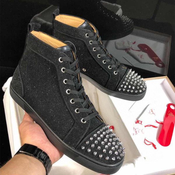 Christian Louboutin, Women's Sneaker, Black
