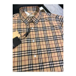 Burberry, Men's Shirt, Camel
