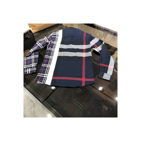 Burberry, Men's Shirt, Navy