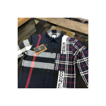 Burberry, Men's Shirt, Navy