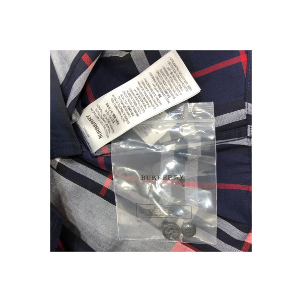 Burberry, Men's Shirt, Navy