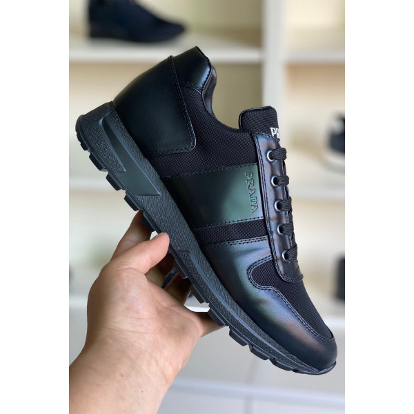 Prada, Men's Sneaker, Black