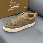 Christian Louboutin, Happyrui, Men's Sneaker, Camel