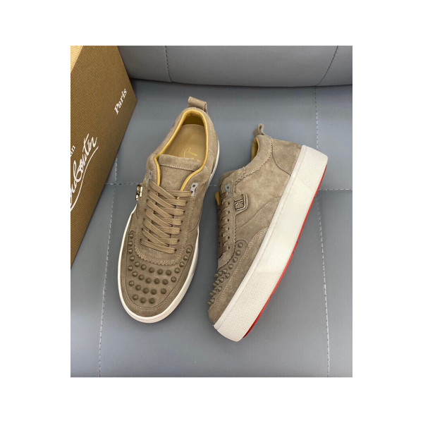 Christian Louboutin, Happyrui, Men's Sneaker, Camel