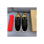 Christian Louboutin, Happyrui, Men's Sneaker, Black