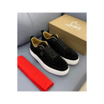 Christian Louboutin, Happyrui, Men's Sneaker, Black