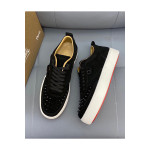Christian Louboutin, Happyrui, Men's Sneaker, Black