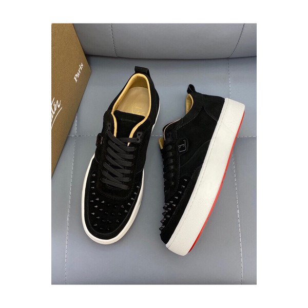 Christian Louboutin, Happyrui, Men's Sneaker, Black