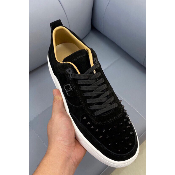 Christian Louboutin, Happyrui, Men's Sneaker, Black
