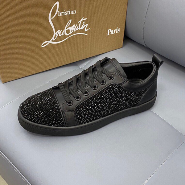 Christian Louboutin, Men's Sneaker, Black