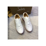 Christian Louboutin, Loubishark, Men's Sneaker, White
