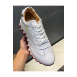 Christian Louboutin, Loubishark, Men's Sneaker, White