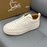Christian Louboutin, Happyrui, Women's Sneaker, White