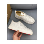 Christian Louboutin, Happyrui, Women's Sneaker, White
