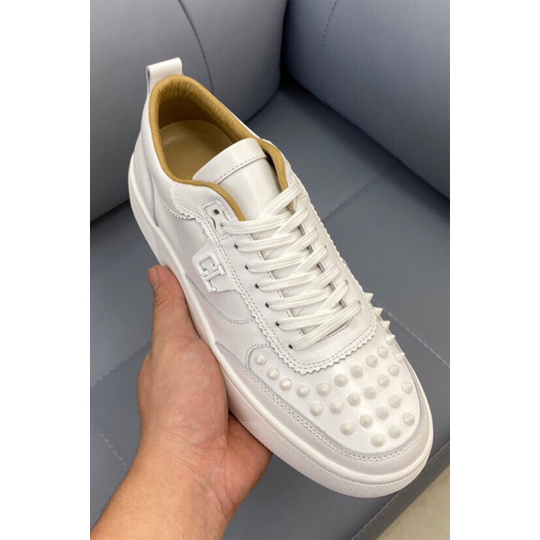 Christian Louboutin, Happyrui, Women's Sneaker, White