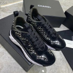 Chanel, Women's Sneaker, Black