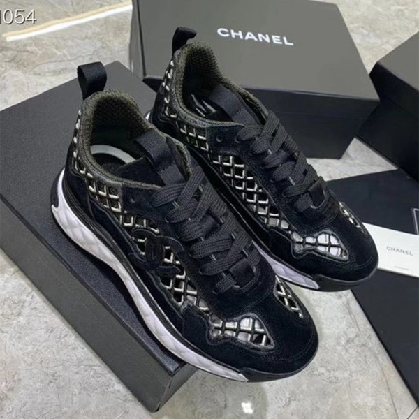 Chanel, Women's Sneaker, Black