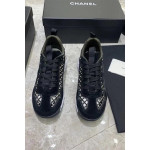 Chanel, Women's Sneaker, Black