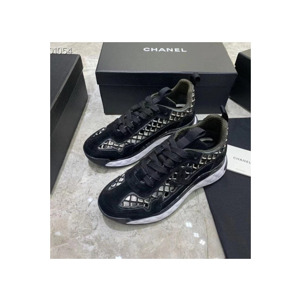 Chanel, Women's Sneaker, Black