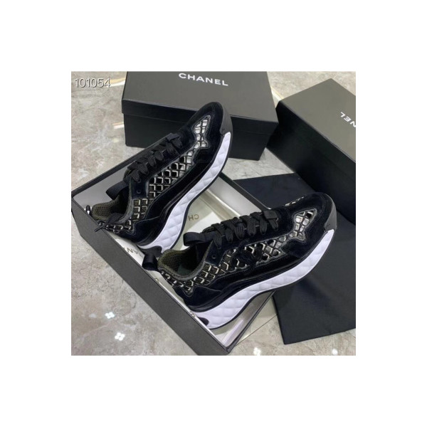 Chanel, Women's Sneaker, Black
