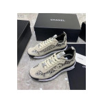 Chanel, Women's Sneaker, Beige
