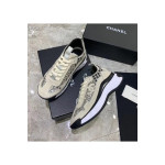 Chanel, Women's Sneaker, Beige