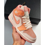 Nike, Air Jordan, Women's Sneaker, Orange