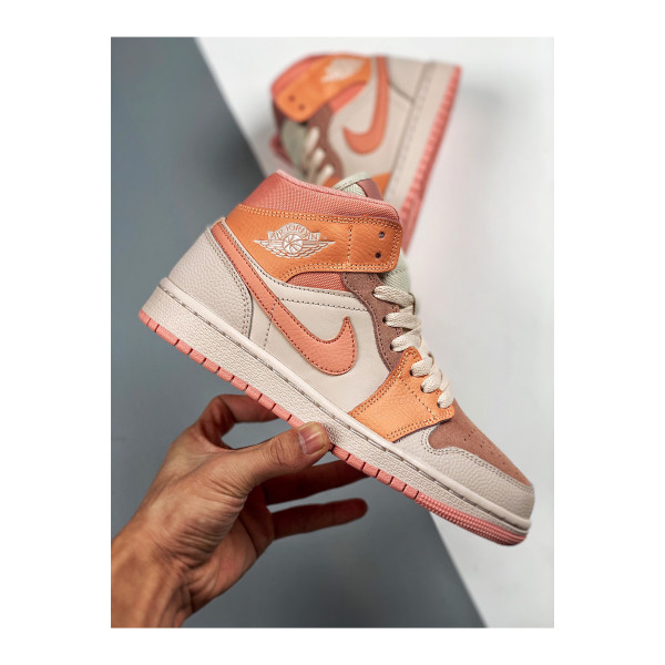 Nike, Air Jordan, Women's Sneaker, Orange