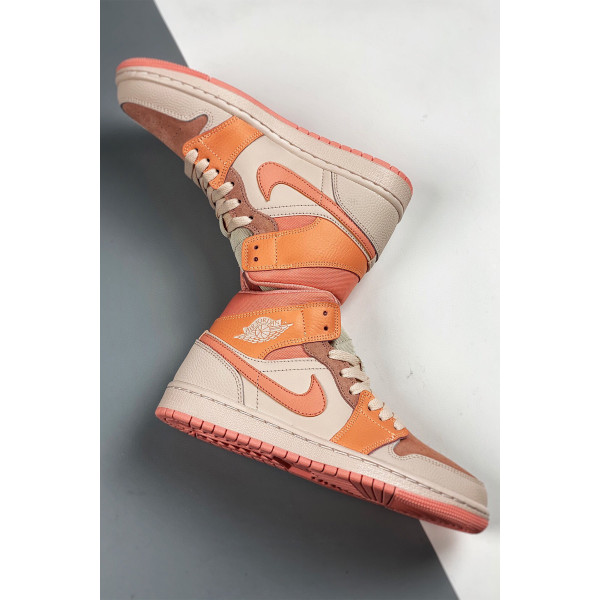 Nike, Air Jordan, Women's Sneaker, Orange