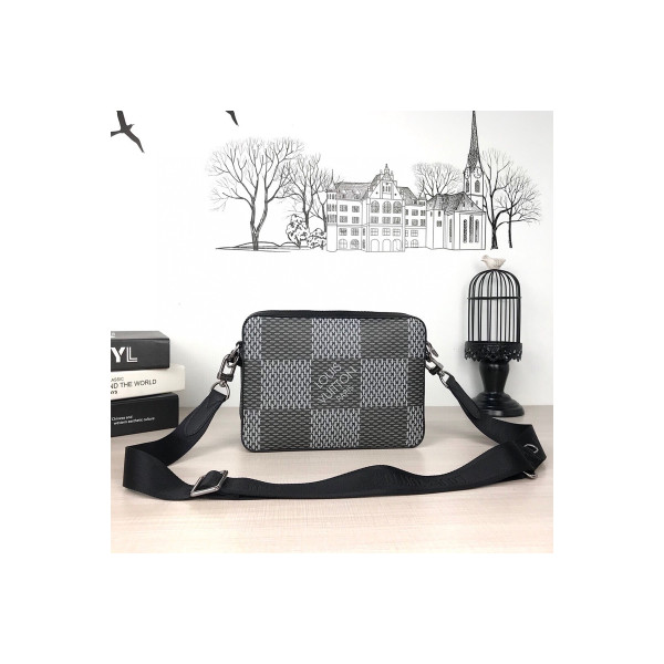 Louis Vuitton, Men's Bag, Damier Graphite