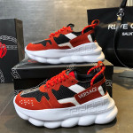Versace, Chain Reaction, Men's Sneaker, Red