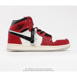 Nike, Air Jordan, Dames Sneakers, Rood