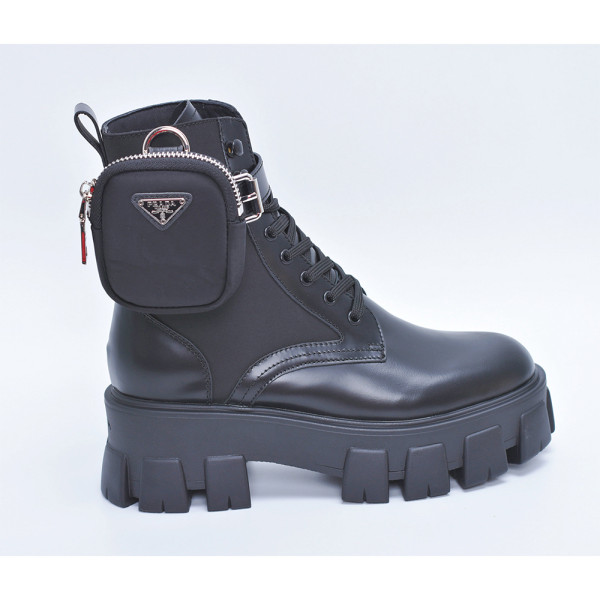 Prada, Men's Boot, Black