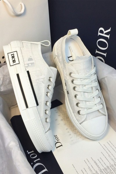 Christian Dior, B23, Men's Sneaker, White