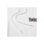 Balenciaga, Men's Hoodie, White