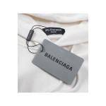 Balenciaga, Men's Hoodie, White