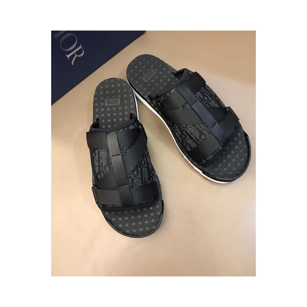 Christian Dior, Men's Slipper, Black