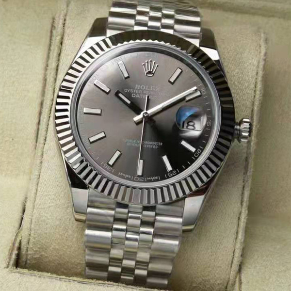 Rolex, Men's Watch, Silver, 41MM