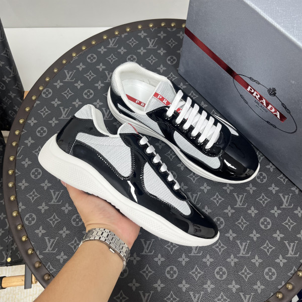 Prada, America's Cup, Men's Sneaker, Black