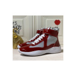 Prada, America's Cup, Men's Sneaker, Red