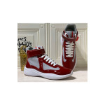 Prada, America's Cup, Men's Sneaker, Red